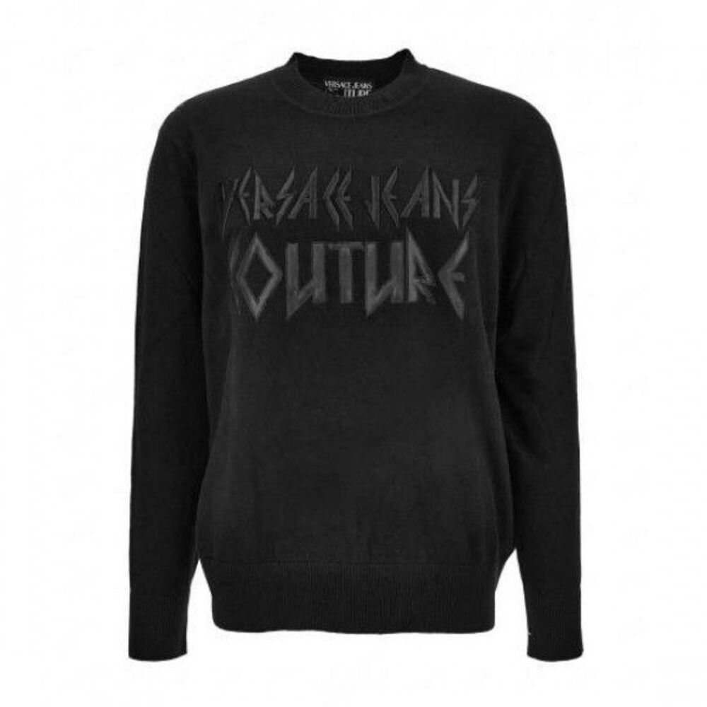 Logo Cashmere Blend Knit Sweater